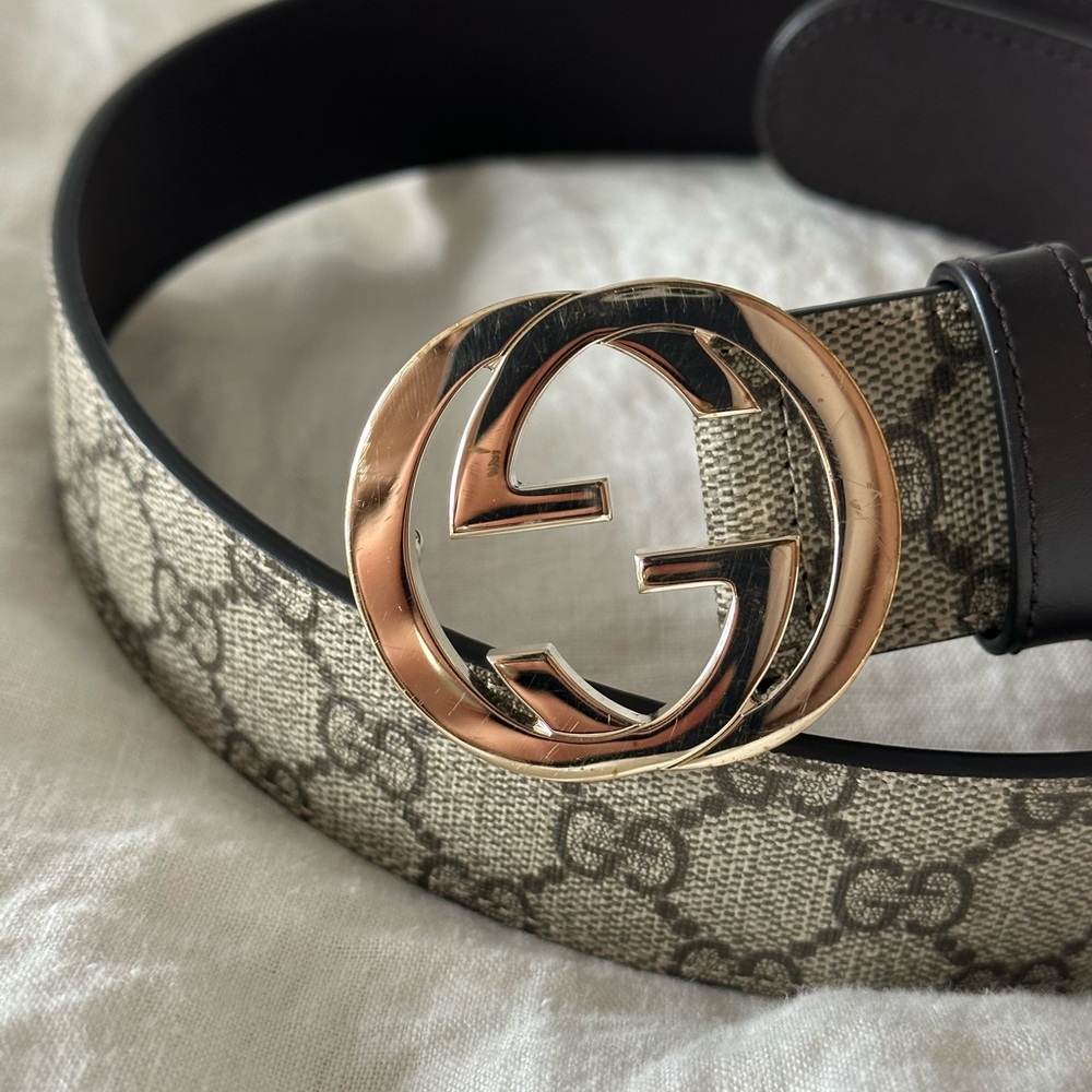 Gucci GG Supreme Belt G Buckle